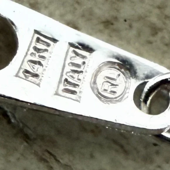 White Gold  Pendant Necklace - Picture 2 of 6